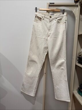 Agolde Cream High-Rise Jeans sz 28! Stretchy!